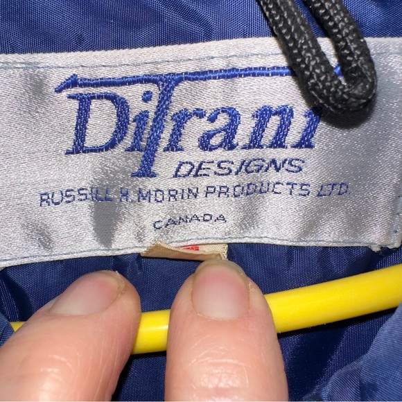 Vintage Blue Puffer Jacket - Picture 6 of 7